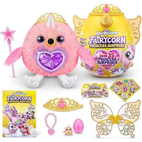 HUEVO SORPRESA RAINBOCORNS FAIRYCORN PRINCESA. CON MÁS DE 30 SORPRESAS EN SU INTERIOR - MODELOS SURTIDOS image 1