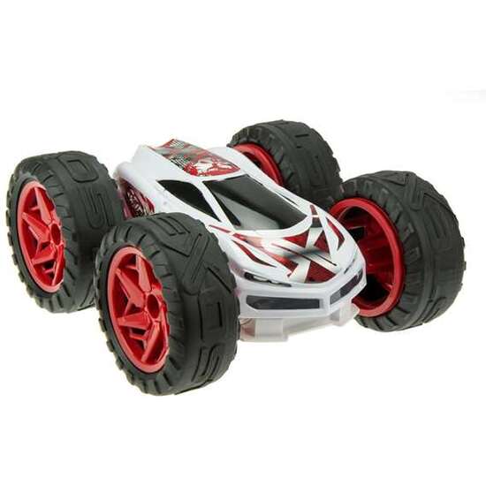COCHE RADIO CONTROL XTREME WHEELIE CON EQUILIBRADO AUTOMATICO.CONDUCE DE MANERA SALVAJE SOBRE DOS RUEDAS O VUELVE A LAS CUATRO.26X19X35 CM image 2
