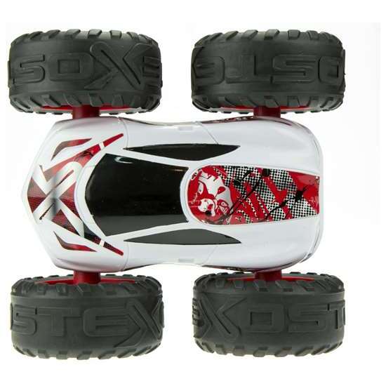 COCHE RADIO CONTROL XTREME WHEELIE CON EQUILIBRADO AUTOMATICO.CONDUCE DE MANERA SALVAJE SOBRE DOS RUEDAS O VUELVE A LAS CUATRO.26X19X35 CM image 4