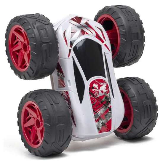 COCHE RADIO CONTROL XTREME WHEELIE CON EQUILIBRADO AUTOMATICO.CONDUCE DE MANERA SALVAJE SOBRE DOS RUEDAS O VUELVE A LAS CUATRO.26X19X35 CM image 5