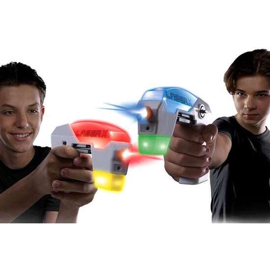 PISTOLA LASER X REVOLUTION MICRO B2 BLASTERS. SISTEMA DE CARGA RÁPIDA. ALCANCE 60 METROS. PERMITE JUGAR DIA Y NOCHE. image 2