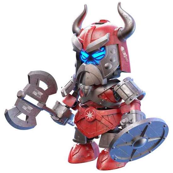FIGURA ARTICULADA SORPRESA GUERREROS HEROPOD WORLD OF ARMOURS 12 CM MAS DE 30 PIEZAS - MODELOS SURTIDOS image 5