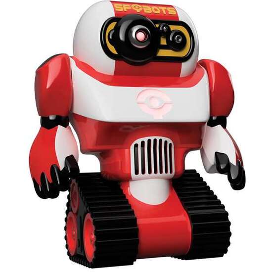ROBOT SPYBOTS T.R.I.P.CON SU PROYECTOR LED EMITE EL LOGO AVISANDO A LOS POSIBLES INTRUSOS QUE LA ZONA ESTÁ PROTEGIDA POR LOS SPYBOTS image 4