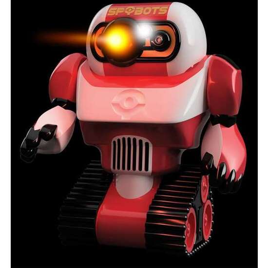 ROBOT SPYBOTS T.R.I.P.CON SU PROYECTOR LED EMITE EL LOGO AVISANDO A LOS POSIBLES INTRUSOS QUE LA ZONA ESTÁ PROTEGIDA POR LOS SPYBOTS image 5