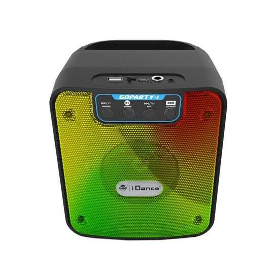 ALTAVOZ PORTÁTIL  BLUETOOTH  GO PARTY. CON LUCES INTEGRADAS LED FUNCION KARAOKE. ENTRADA DE MICRO COMPATIBLE SPOTIFY Y YOUTUBE. image 2