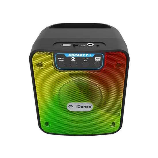 ALTAVOZ PORTÁTIL  BLUETOOTH  GO PARTY. CON LUCES INTEGRADAS LED FUNCION KARAOKE. ENTRADA DE MICRO COMPATIBLE SPOTIFY Y YOUTUBE. image 3