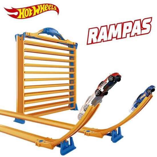 MALETIN PORTACOCHES HOT WHEELS 3 EN 1. GUARDA 44 COCHES, CON RAMPAS Y LOOP (AUTOS NO INLCUIDOS)30X27X6 CM image 2