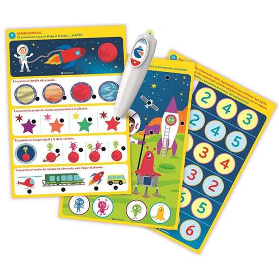 JUEGO BOLI INTERACTIVO ASTRONAUTA. DESCUBRE EL UNIVERSO Y EL ESPACIO CON 16 ACTIVIDADES DIFERENTES. 34,4X25,4X4,6CM image 1