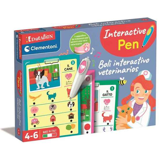 JUEGO BOLI INTERACTIVO VETERINARIA. DESCUBRE EL MUNDO DE LOS ANIMALES COMO UN VETERINARIO DE VERDAD. 34,4X25,4X4,6CM image 0