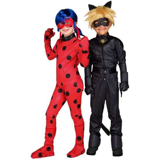 DISFRAZ INFANTIL CAT NOIR( CHAQUETA , PANTALÓN, CINTURÓN, GUANTES, ANTIFAZ, PELUCA Y ANILLO).TALLA 9-11 AÑOS image 3