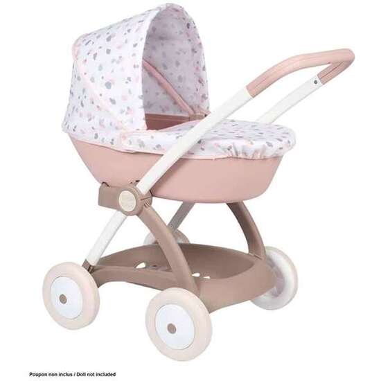 COCHECITO DE PASEO BN POP PRAM CON ESTRUCUTRA DE METAY PLÁSTICO. PARA MUÑECOS DE HASTA 42 CM. 59X58X38 CM image 0