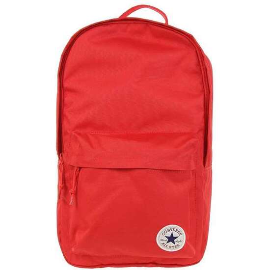MOCHILA AMERICANA NEGRA CONVERSE, COMPARTIMENTO PARA EL ORDENADOR Y BOLSILLOS CON CIERRES 45X27X13,5 CM image 1