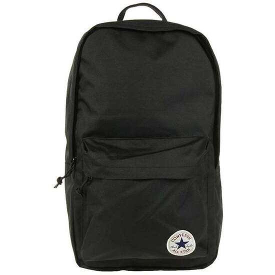 MOCHILA AMERICANA NEGRA CONVERSE, COMPARTIMENTO PARA EL ORDENADOR Y BOLSILLOS CON CIERRES 45X27X13,5 CM image 3