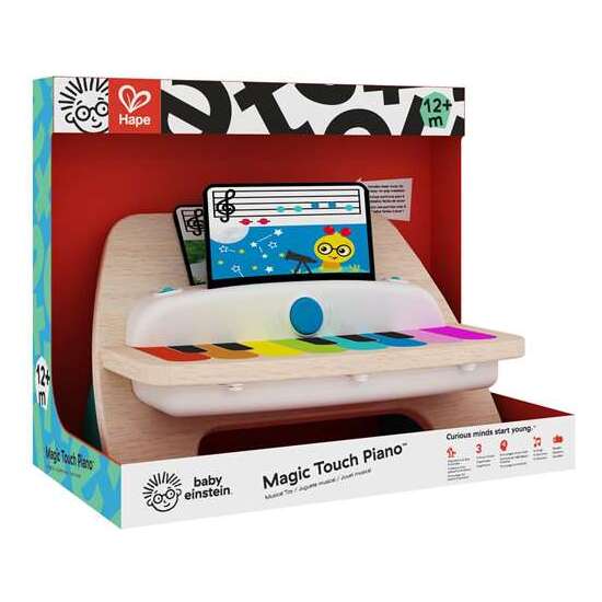 PIANO MAGIC TOUCH MADERA BABY EINSTEIN CON TECNOLOGIA TACTIL INCLUYE TRES HOJAS DE MUSICA 22,9X30,5X12,7CM image 2