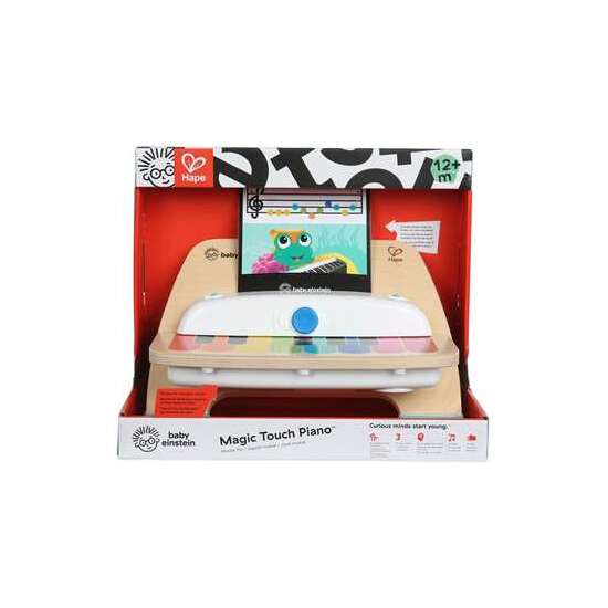PIANO MAGIC TOUCH MADERA BABY EINSTEIN CON TECNOLOGIA TACTIL INCLUYE TRES HOJAS DE MUSICA 22,9X30,5X12,7CM image 3
