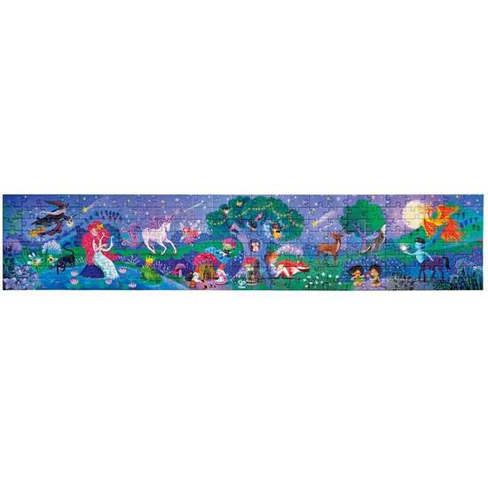 PUZZLE BOSQUE MÁGICO 1.5 METROS LARGO CONTIENE 200 PIEZAS QUE BRILLAN EN LA OSCURIDAD. INCLUYE 10 CARGAS CON DATOS 150X30X0,2CM image 3