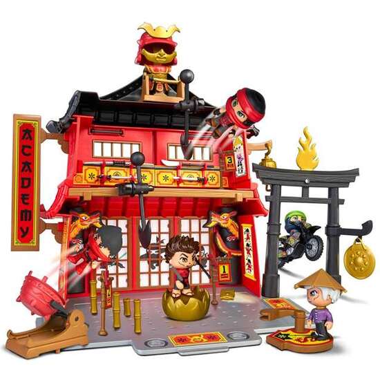 ACADEMIA THE NINJA PINYPON ACTION. INCLUYE FIGURA EXCLUSIVA Y 45 ACCESORIOS. ACADEMIA REPLETA DE ACTIVIDADES. image 5