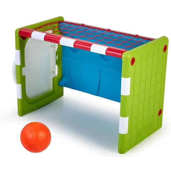 FEBER ACTIVITY CUBE 4 IN 1. LOS NIÑOS PUEDEN JUGAR AL GOLF,BALONCESO,FUTBOL Y UTILIZAR EL CUBO COMO MESA. 41X61X33 CM image 4