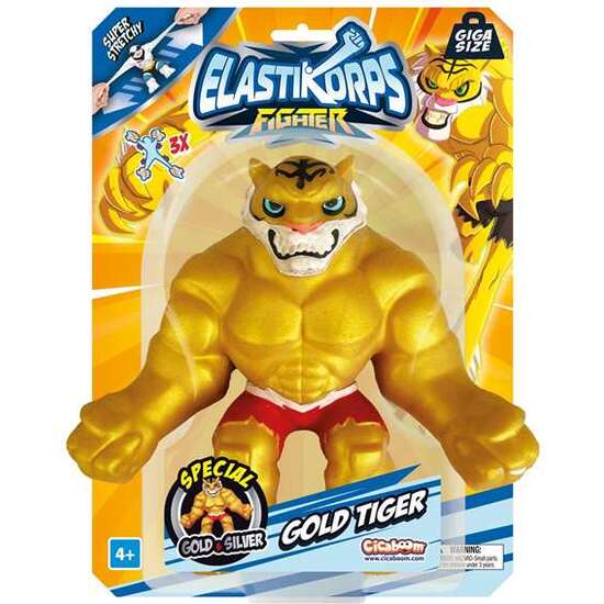 FIGURA ELASTIKORPS FIGHTERS EN BLISTER ¡ESTIRALA, DEFORMALA Y VUELVE A SU FORMA ORIGINAL!16 CM  - MODELOS SURTIDOS image 3