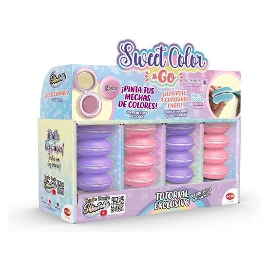 SHINETASTIC SWEET COLOR & GO PINTA TUS MECHAS DE COLORES! ELIGE EL MACARON QUE PREFIERAS YLLEVATELO A CUALQUIER PARTE. - MODELOS SURTIDOS image 0