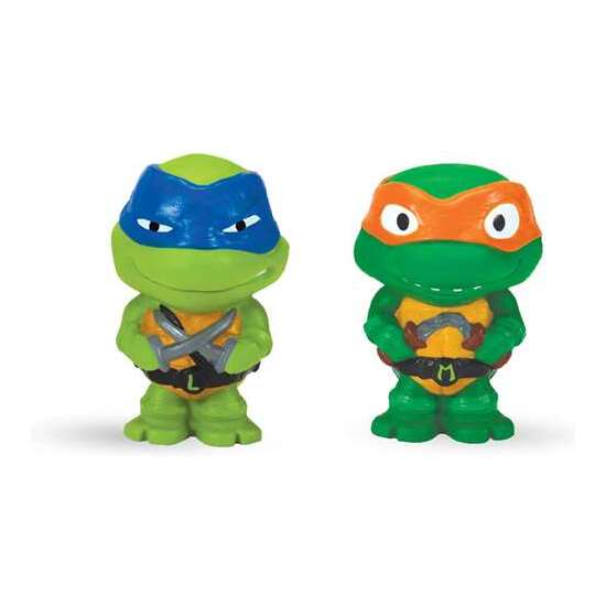 FIGURA BLANDITA TORTUGAS NINJA MOVIE 16,5 CM ¡APRIETA LA ALCANTARILLA Y VERAS COMO SALE DISPARADO! - MODELOS SURTIDOS image 1