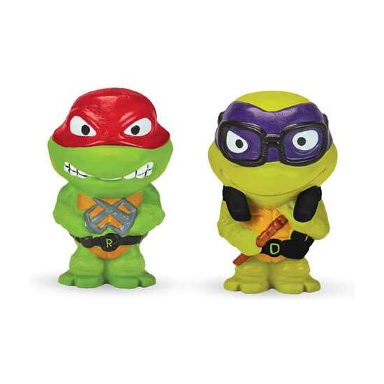 FIGURA BLANDITA TORTUGAS NINJA MOVIE 16,5 CM ¡APRIETA LA ALCANTARILLA Y VERAS COMO SALE DISPARADO! - MODELOS SURTIDOS image 2