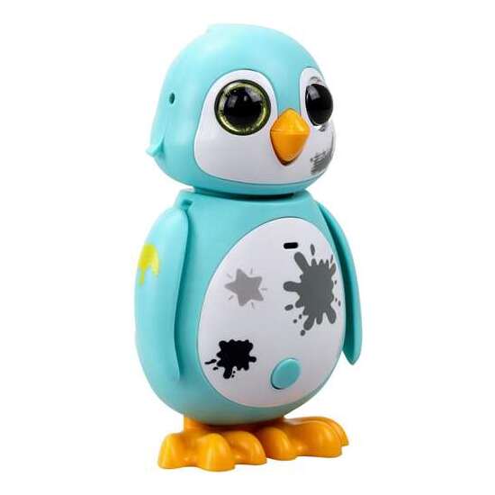 PINGÜINO INTERACTIVO CON ACCESORIOS ¡LÍMPIALOS Y PONLES LOS ACCESORIOS! SE LES ILUMINA EL CORAZÓN DE DIFERENTES COLORES 16X14.50X6 CM - MODELOS SURTIDOS image 1