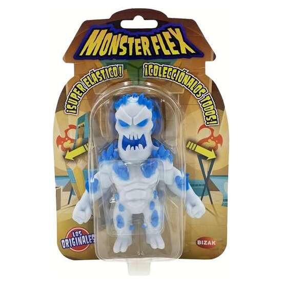 FIGURA ESTIRABLE MONSTERFLEX CLASSIC. SE ESTIRAN Y RETUERCEN Y VUELVEN A SU TAMAÑO. HAY 2 EXCLUSIVAS QUE BRILLAN EN LA OSCURIDAD. 17 CM - MODELOS SURTIDOS image 5