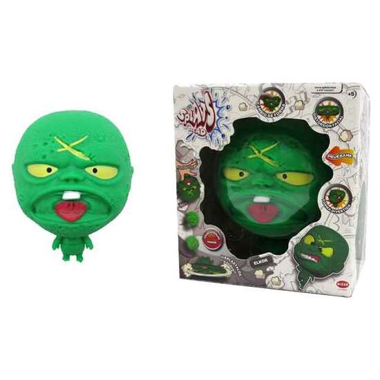 FIGURA SPLATS HEAD 11CM. PERFECTAS PARA ALIVIAR EL ESTRÉS O SIMPLEMENTE DISFRUTAR DE ESTAS CABEZAS ELÁSTICAS Y MOLDEABLES. - MODELOS SURTIDOS image 1