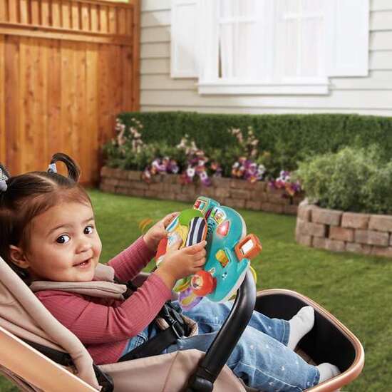 VOLANTE ACTIVIDADES BABY VOLANTE JUEGOS Y ACTIVIDADES. LUCES Y SONIDOS Y DISTINTAS TEXTURAS. 28,8X11,6X27,9 CM image 0