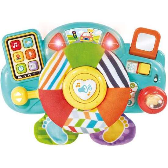 VOLANTE ACTIVIDADES BABY VOLANTE JUEGOS Y ACTIVIDADES. LUCES Y SONIDOS Y DISTINTAS TEXTURAS. 28,8X11,6X27,9 CM image 3