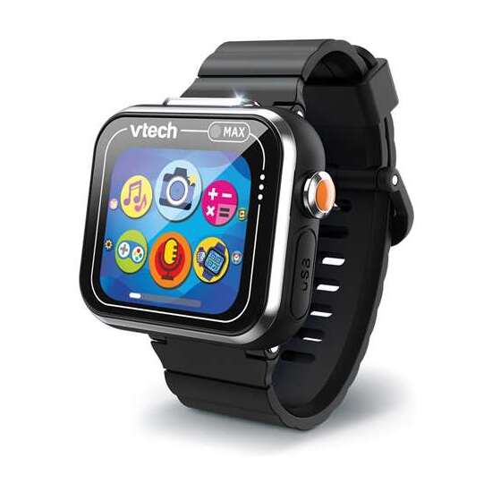 RELOJ INTERACTIVO KIDIZOOM SMARTWATCH MAX COLOR NEGRO PANTALLA TACTIL.FOTOS,SELFIES,VIDEOS,GRABADORA,JUEGOS.. 256 MB. image 0