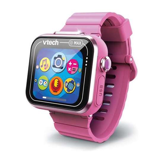 RELOJ INTERACTIVO KIDIZOOM SMARTWATCH MAX COLOR ROSA PANTALLA TACTIL.FOTOS,SELFIES,VIDEOS,GRABADORA,JUEGOS.. 256 MB. image 0