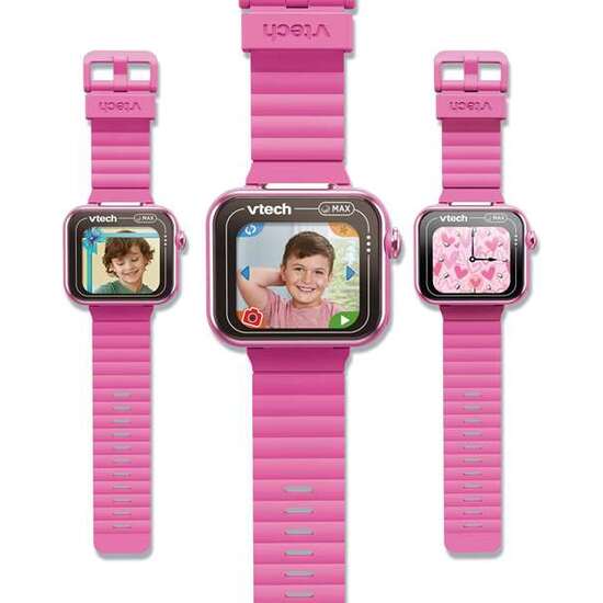 RELOJ INTERACTIVO KIDIZOOM SMARTWATCH MAX COLOR ROSA PANTALLA TACTIL.FOTOS,SELFIES,VIDEOS,GRABADORA,JUEGOS.. 256 MB. image 1