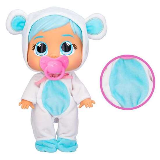 MUÑECO BEBE LLORON KRISTAL LOVING CARE TAMAÑO REDUCIDO LLORA LAGRIMAS DE VERDAD Y CONTIENE ACCESORIOS PERSONALIZADOS 26 CM image 4