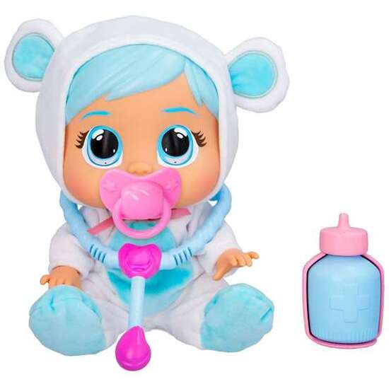 MUÑECO BEBE LLORON KRISTAL LOVING CARE TAMAÑO REDUCIDO LLORA LAGRIMAS DE VERDAD Y CONTIENE ACCESORIOS PERSONALIZADOS 26 CM image 7