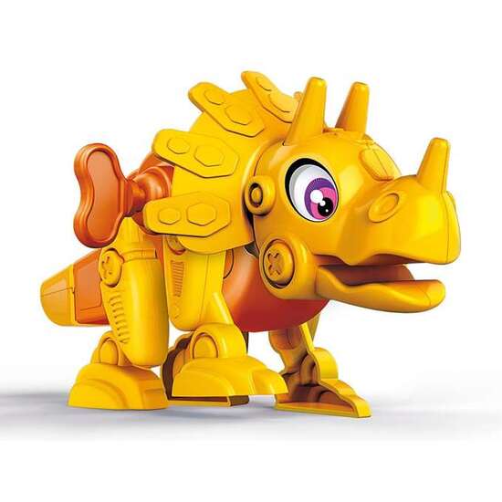 JUEGO CONSTRUCCIÓN DINO BOT TRICERATOPS.FÁCIL DE MONTAR GRACIAS A LAS HERRAMIENTAS INCLUIDAS 20X20X6 CM image 2
