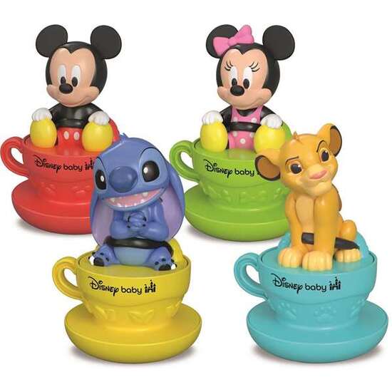TAZA PERSONAJES GIRATORIOS BABY DISNEY. SE CONVIERTE EN UN JUEGO CON CUATRO SIMPATICAS VERSIONES.   - MODELOS SURTIDOS image 0