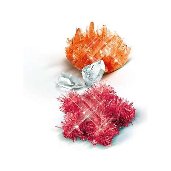 JUEGO CREA TUS CRISTALES. UN FASCINANTE LABORATORIO CON TODO LO NECESARIO PARA OBTENER INCREÍBLES CRISTALES BLANCOS Y DE COLORES! 37X28.1X6.5 CM image 4
