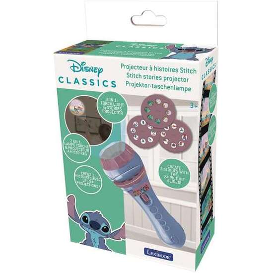 PROYECTOR DE CUENTOS Y LINTERNA DISNEY 100. INVENTA TUS PRPOPIAS HISTORIAS CON LAS IMÁGENES QUE SE SIGUEN EN SU ORDEN LÓGICO. 24 IMÁGENES. 11,47X3,67X3,67 CM image 0