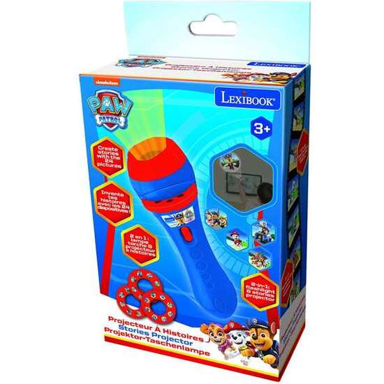 PROYECTOR DE IMAGENES PAW PATROL CON 24 FOTOS Y 3 DISCOS PARA CREAR TUS PROPIOS CUENTOS. 11,58X3,58X3,58 CM image 4