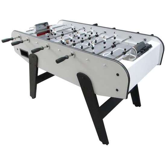 FUTBOLINES FUTBOLÍN HALCÓN BLANCO MEDIDAS PRODUCTO: 157X74X92 CM CAMPO DE JUEGO 117 X68 JUGADORES DE METAL image 4