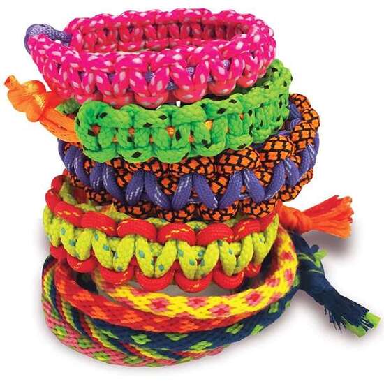PULSERAS DE LA AMISTAD.CREA PULSERAS ÚNICAS Y ORIGINALES. INCLUYE TODOS LOS MATERIALES NECESARIOS.20,5X5,5X27,5 CM image 2