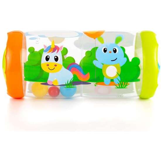 ACTIVITY ROLLER. TUBO DE PLASTICO HINCHABLE Y TRANSPARENTE. EL BEBE PODRÁ GATEAR Y PASAR LAS BOLITAS DE UN LADO A OTRO. image 4