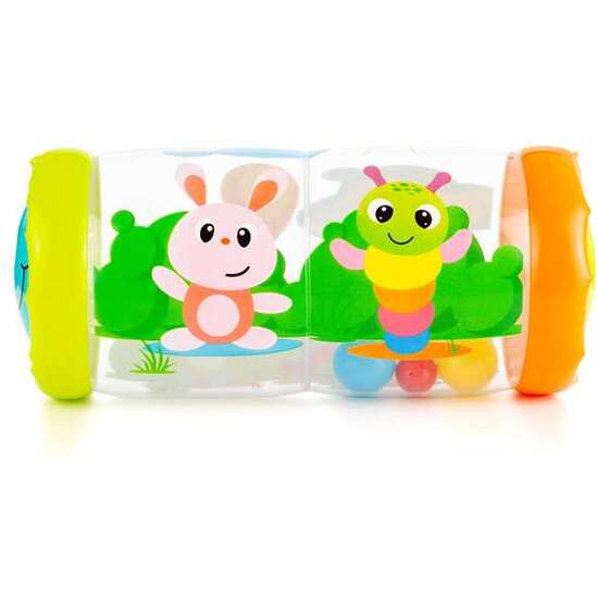 ACTIVITY ROLLER. TUBO DE PLASTICO HINCHABLE Y TRANSPARENTE. EL BEBE PODRÁ GATEAR Y PASAR LAS BOLITAS DE UN LADO A OTRO. image 5
