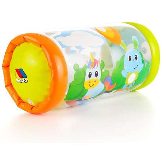 ACTIVITY ROLLER. TUBO DE PLASTICO HINCHABLE Y TRANSPARENTE. EL BEBE PODRÁ GATEAR Y PASAR LAS BOLITAS DE UN LADO A OTRO. image 6