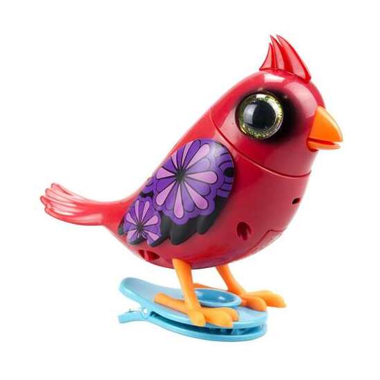 PAJARO CANTARIN DIGIBIRDS 8,5 CM PACK DE 1 MOD SDOS CON MAS DE 30 MELODIAS. EXP 8 PIEZAS. - MODELOS SURTIDOS image 1