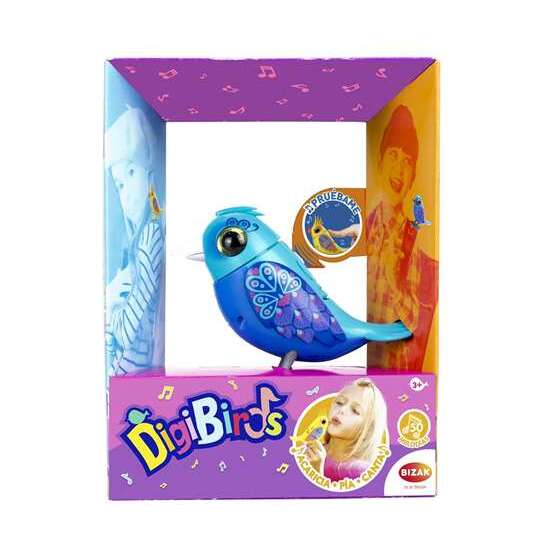 PAJARO CANTARIN DIGIBIRDS 8,5 CM PACK DE 1 MOD SDOS CON MAS DE 30 MELODIAS. EXP 8 PIEZAS. - MODELOS SURTIDOS image 4