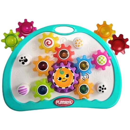 RUEDAS ENCAJABLES RUEDA Y GIRA PLAYSKOOL. ENGRANAJES INTERCAMBIABLES CON MÚSICA, LUCES Y MOVIMIENTO. 39,1 X 66 X 25,6 CM image 0