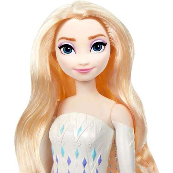 MUÑECA FROZEN ELSA SPIN AND REVEAL. INCLUYE 11 SORPRESAS 5 ACCESORIOS Y 5 PEGATINAS CON UNA ESCENA DE JUEGO INSPIRADA EN LA PELICULA. image 4